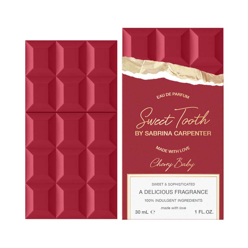 Sabrina Carpenter | Sweet Tooth Cherry Baby Eau De Parfum | sabrina carpenter cherry perfume | sweet tooth perfume | sweet smalling perfume