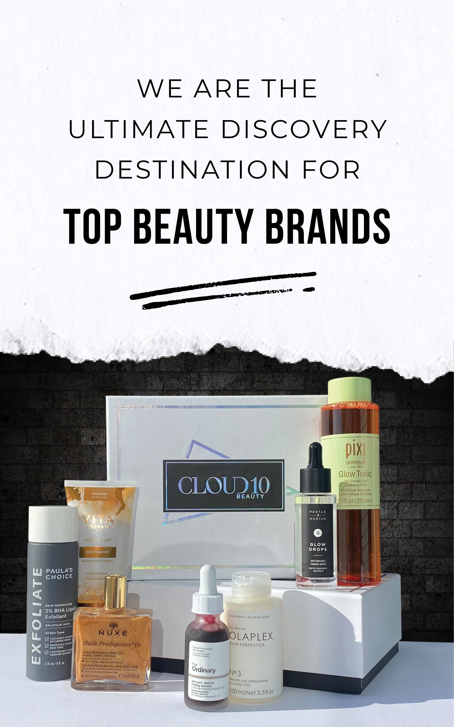 Discovery Destination for Top Beauty Brands
