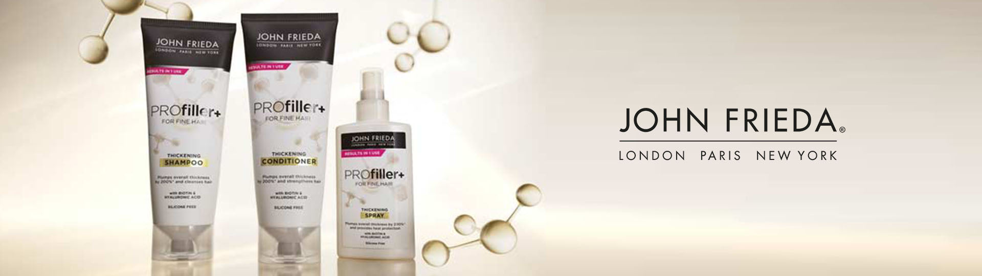 John Frieda Pro Filler+ Haircare Range