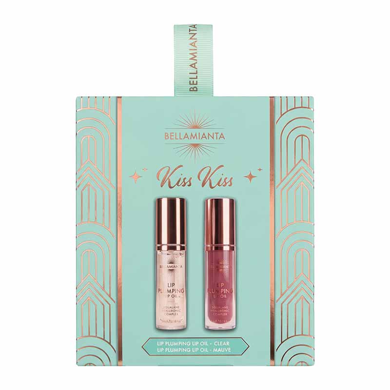 Bellamianta Kiss Kiss Lip Oil Gift Set Outer Box