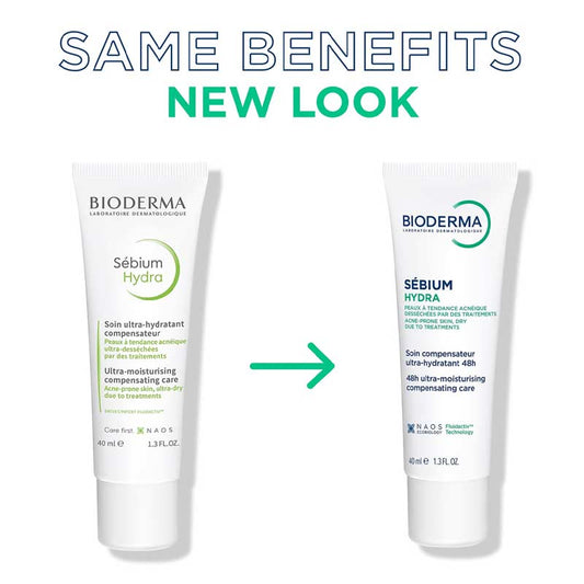 Bioderma Sebium Hydra Ultra-Moisturising Compensating Care New Packaging