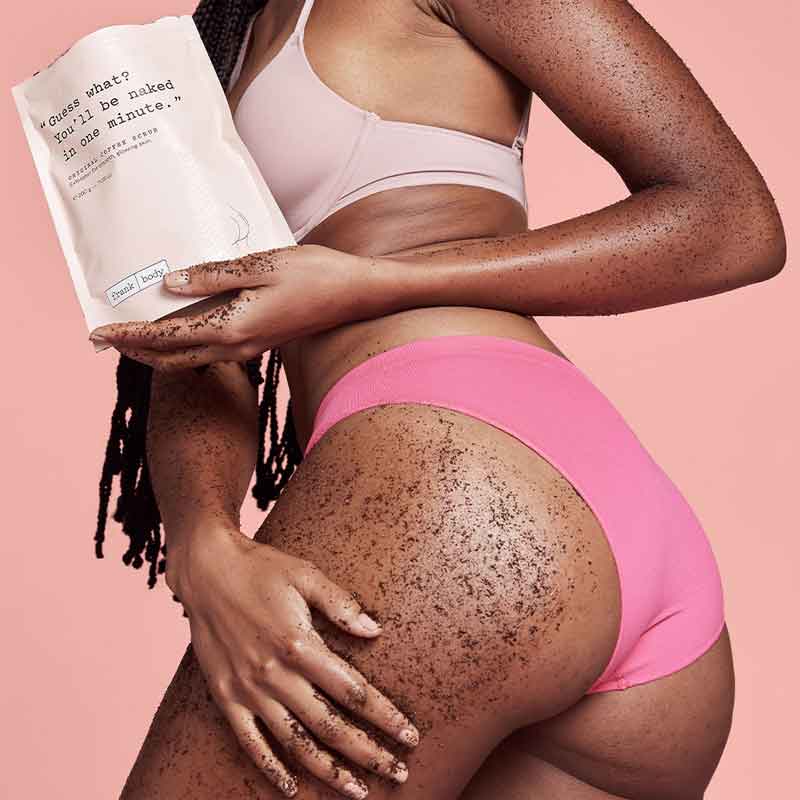 Frank Body Original Coffee Scrub | youthful | even | smooth | delicious | orange frapp scent | vegan | absolute | must have