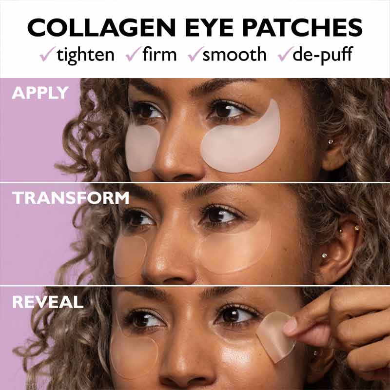 Peter Thomas Roth Instant FIRMx Collagen Infusion Tighteneing Eye Patches Before & after