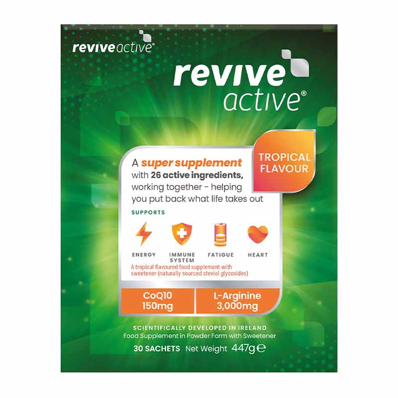 Revive Active Tropical Supplement Front of Box