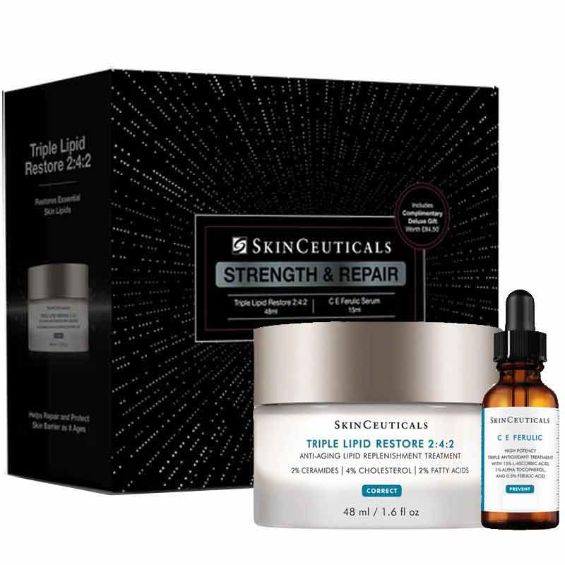 SkinCeuticals Strength & Repair Skincare Gift Set