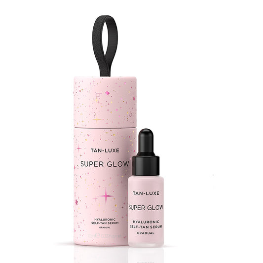 tan luxe super glow tree hanger