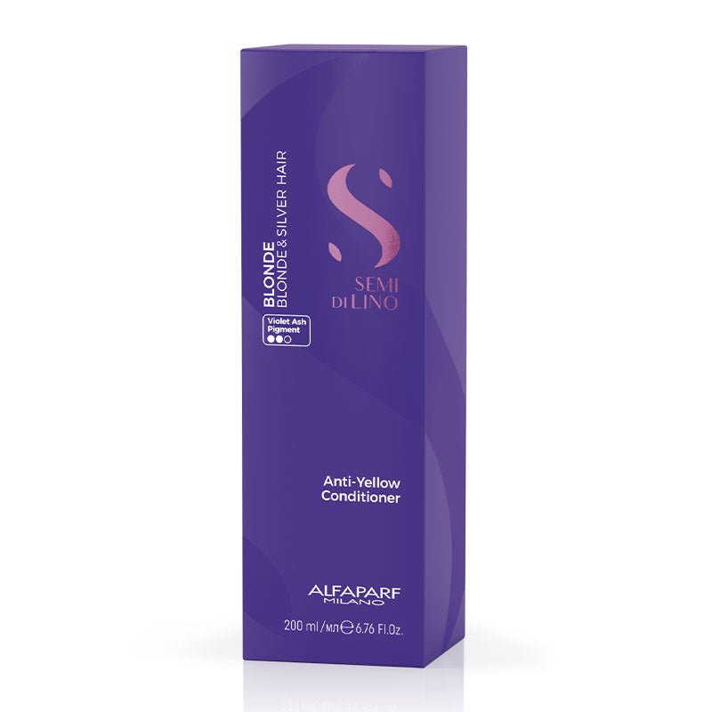 Alfaparf Semi Di Lino Blonde Anti-Yellow Conditioner, Alfaparf Blonde, blonde conditioner