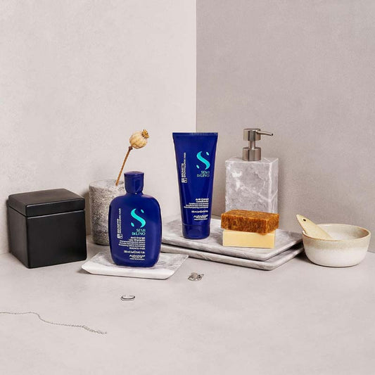 Alfaparf Semi Di Lino Brunette Anti-Orange Shampoo & Conditioner Duo