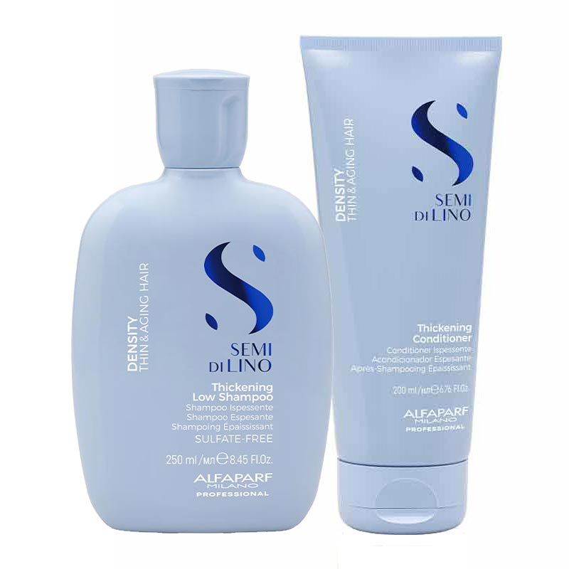 Alfaparf Semi di Lino Density Thickening Shampoo & Conditioner Duo