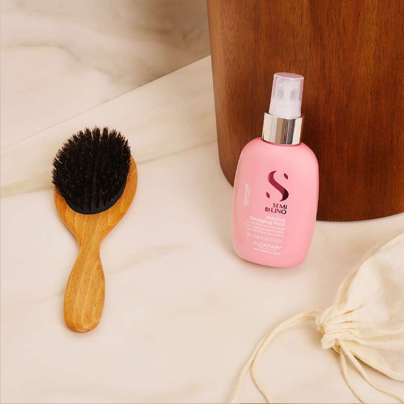 Alfaparf Semi Di Lino Moisture Nutritive Detangling Fluid, hair styling spray