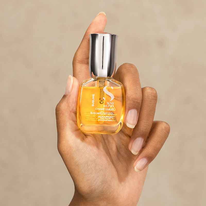 Alfaparf, Semi Di Lino Density Gift Set, cristalli liquidi, hair oil