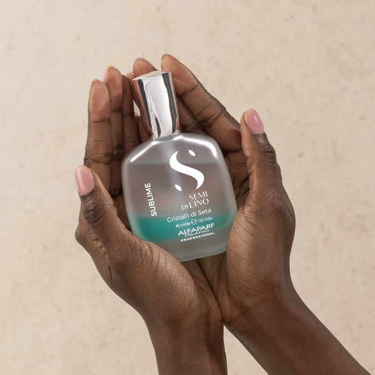 Alfaparf Semi Di Lino Sublime Cristalli di Seta Hair Serum, haircare for fine hair