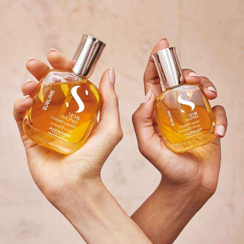 Alfaparf Milano Professional Semi Di Lino Sublime Cristalli Liquidi, professional hair serum