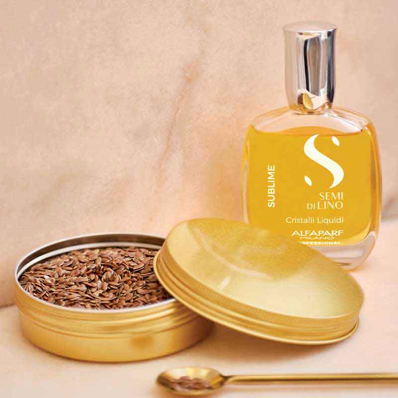 Alfaparf Milano Professional Semi Di Lino Sublime Cristalli Liquidi Hair Serum