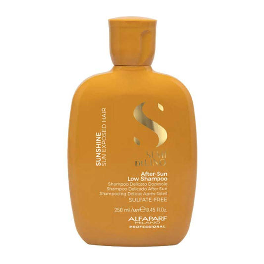 Alfaparf Sunshine After Sun Low Shampoo | Sun Exposed Hair | Cleanses | Removes Chlorine | Maintains Hydration | Soft | Shiny | Protected | Hair