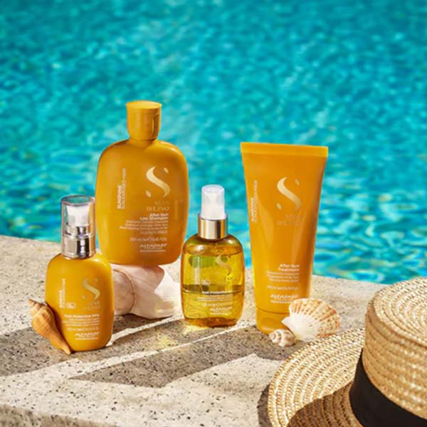 Alfaparf, Alfaparf Semi Di Lino Sunshine Hair Protective Oil For Sun Damaged Hair, Sunshine Range, Sun Damaged Hair