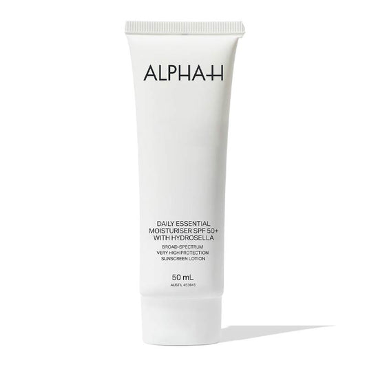 Alpha-H Daily Essential Moisturiser SPF 50+ with Hydrosella