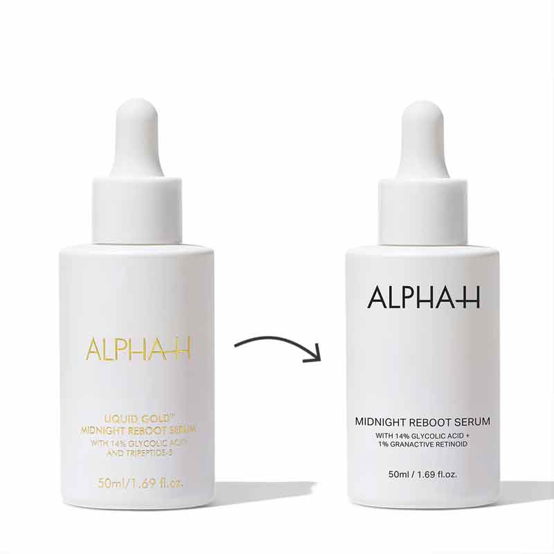 Alpha-H Midnight Reboot Serum, retinoid serum, retinol serum