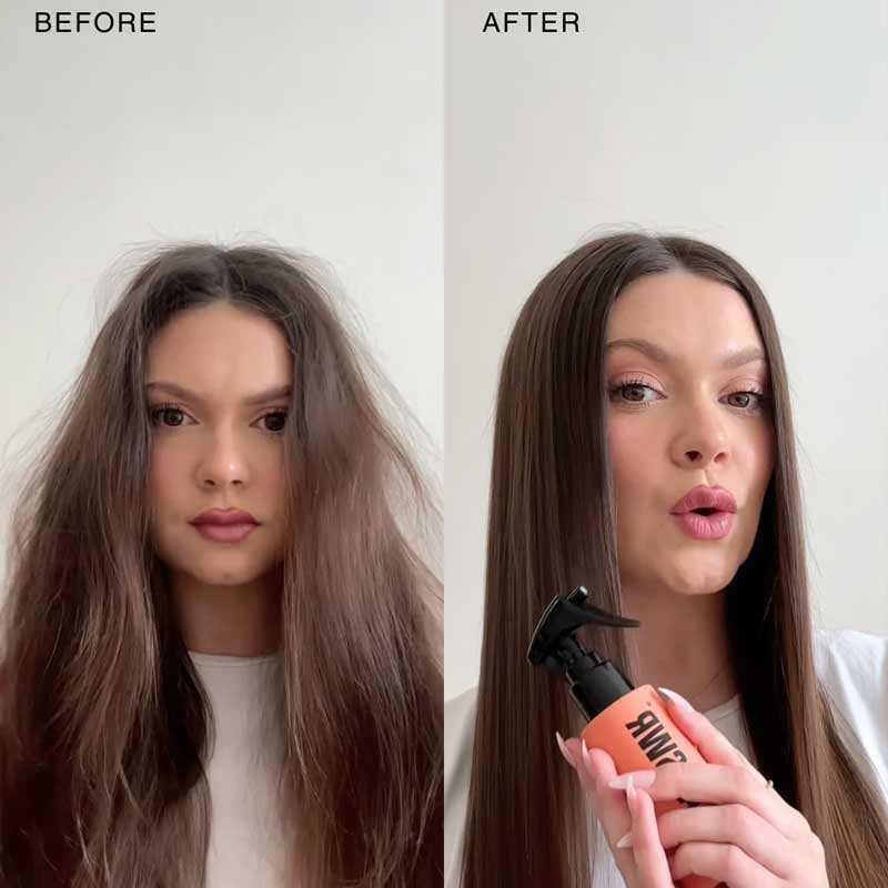 ANSWR At-Home Keratin Treatment Before and After, Keratin treatment at home, ANSWR Keratin