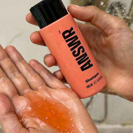 ANSWR Smoothing Shampoo | complements At-home Keratin Treatment | professional-quality hair care | salon-quality results at home.