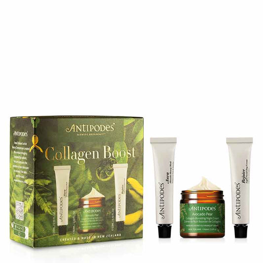 Antipodes, Antipodes Collagen Boost Skincare Gift Set, collagen boost skincare, anti-ageing cream