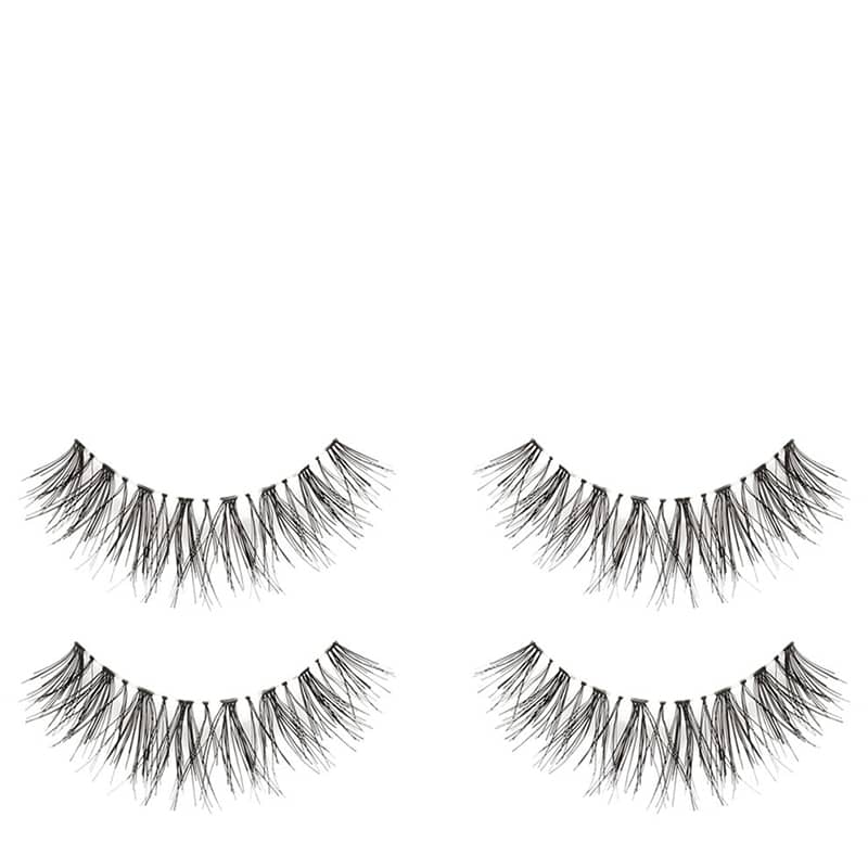 Ardell Deluxe Pack - Wispies Black | eyelashes | pack of two | eyelash glue