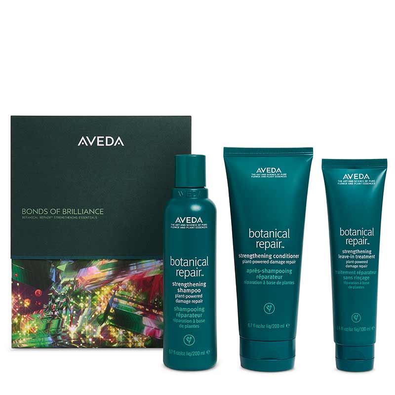 Aveda Bonds of Brilliance Botanical Repair Strengthening Essentials Gift Set