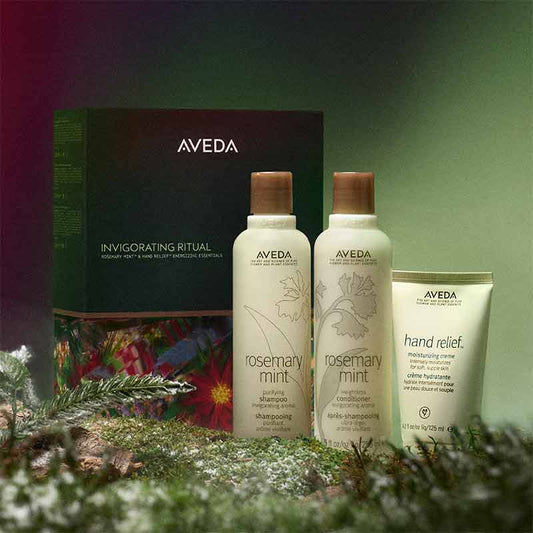 Aveda Invigorating Ritual Rosemary Mint & Hand Relief Energising Essentials Gift Set