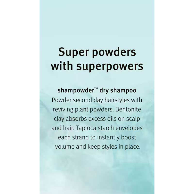 Aveda Shampowder Dry Shampoo | Bentonite clay | Tapioca starch | volume & texture