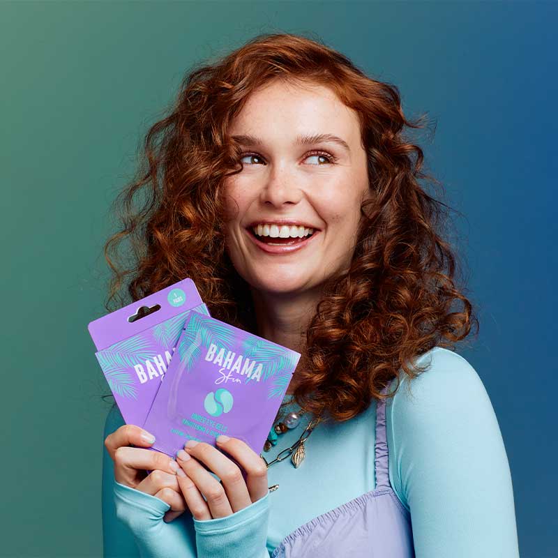 Bahama Skin Under Eye Patches | Designed to Combat Effects of Late Nights and Early Mornings | Hydrating Gel Patches | Brighten, De-puff, and Refresh Delicate Under-Eye Area | Revitalize Tired Eyes | What Are You Waiting For?