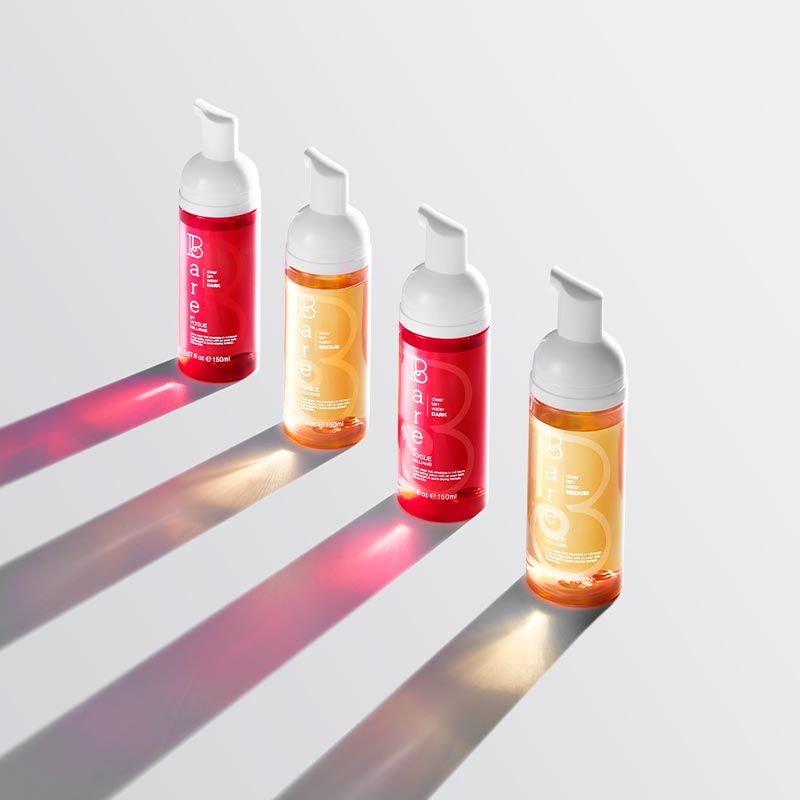 Bare by Vogue Clear Tan Water | tanning | self-tanning future | enriched with skin-loving ingredients | daytime-tanners rejoice.