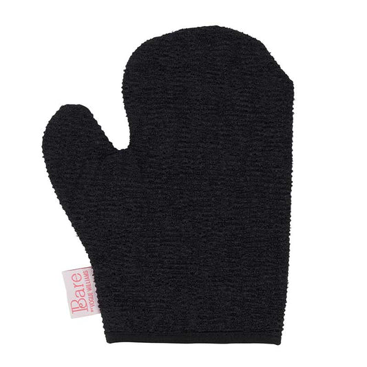 Bare by Vogue Exfoliating Mitt | prep and prime skin | streak free tan | tan remover | Exfoliate skin | wash away old tan | remove dead skin cells |