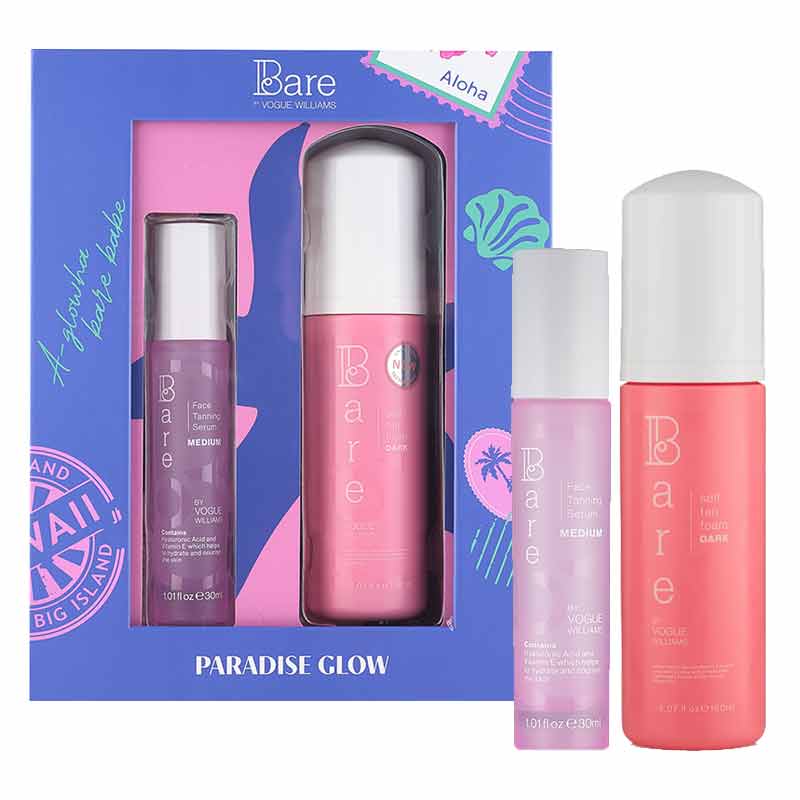Bare By Vogue Paradise Glow Self Tanning Gift Set