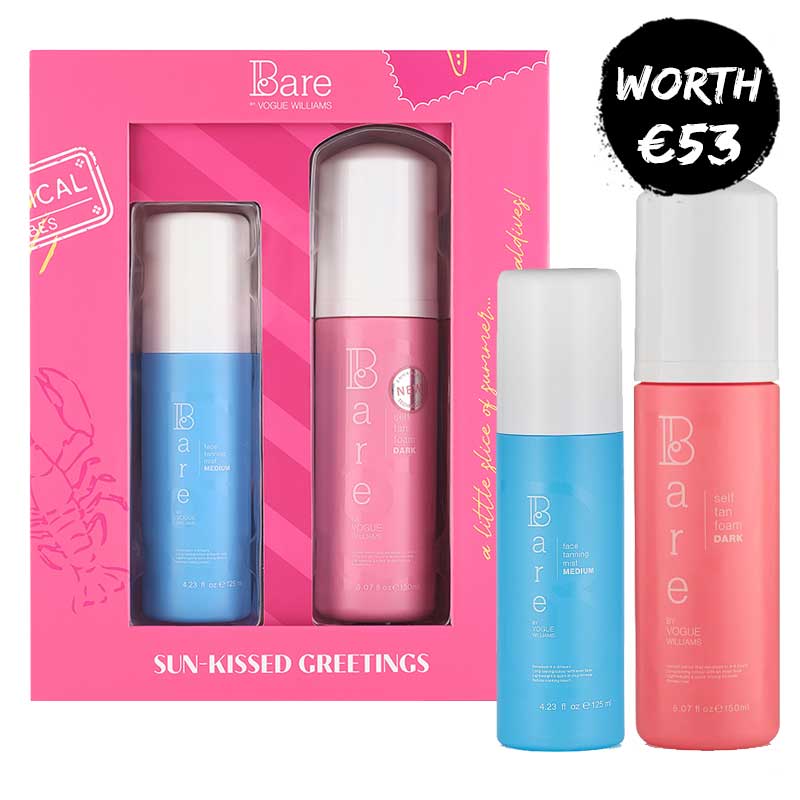 Bare by Vogue Sun-Kissed Greetings Self Tanning Gift Set