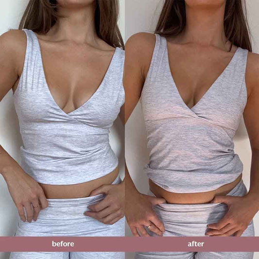 Bare by Vogue Tinted Gradual Tan Before & After