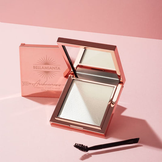 Bellamianta Archnemesis Eyebrow Sculpt & Hold with Brush | secret to envy-worthy brows | brush | set | brows |  effortlessly