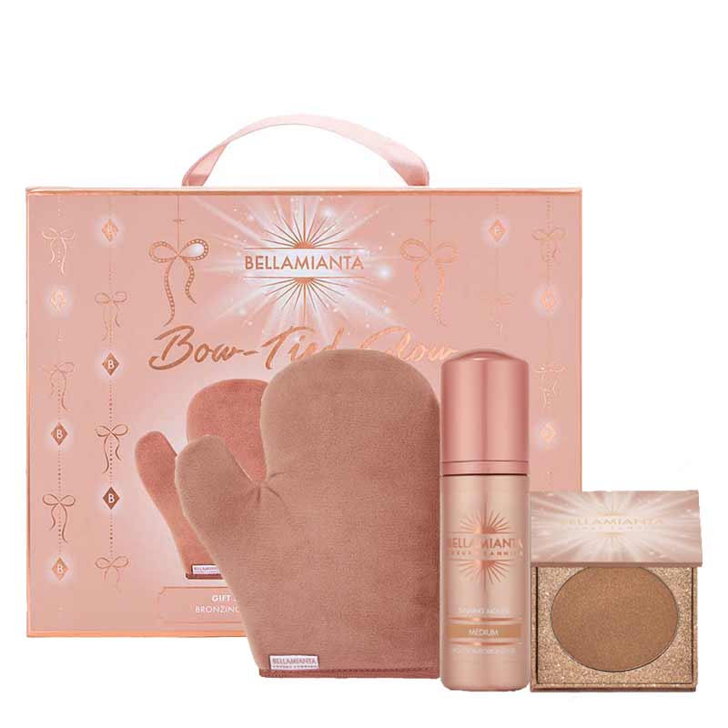 Bellamianta Bow Tied Glow Self Tanning Gift Set - Medium Mousse