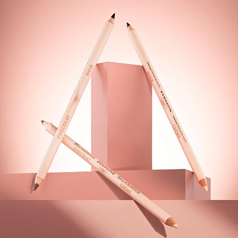 Bellamianta Deuxline Double Ended Pencil | Two Complementary Shades for Effortless Eye Definition | Perfect for Daytime or Evening Looks