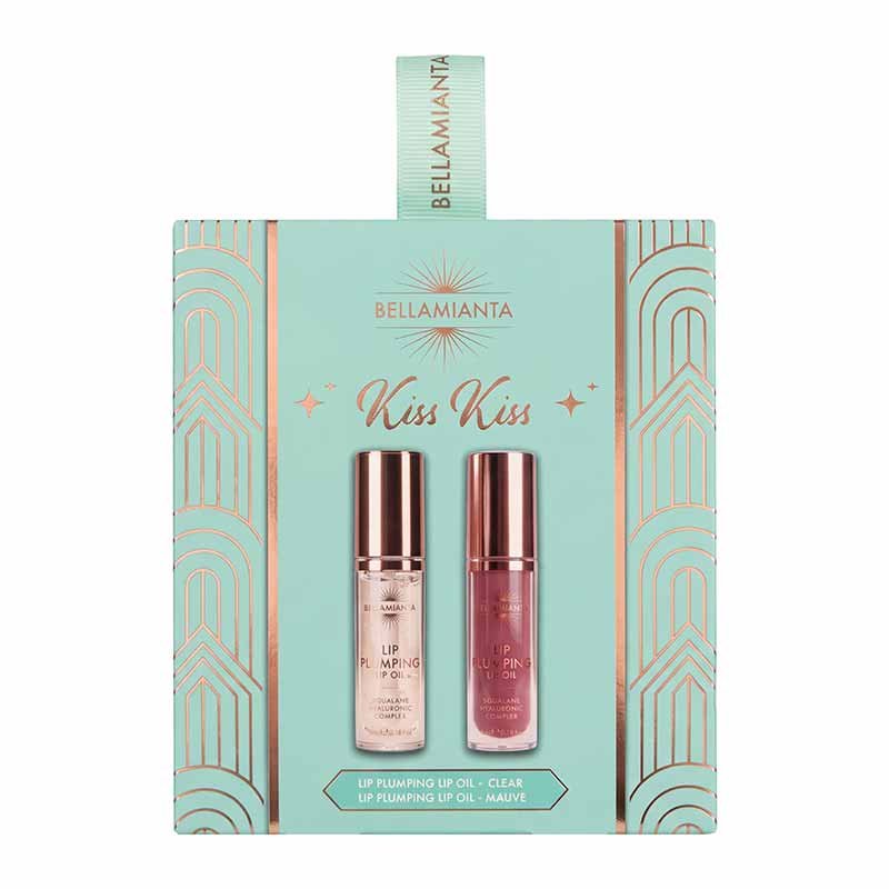 Bellamianta Kiss Kiss Lip Oil Gift Set Outer Box
