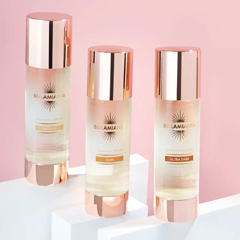 Bellamianta | Luxury Tanning Serum | Medium | Dark | Ultra Dark | Self Tan Serum | Body tanning Serum