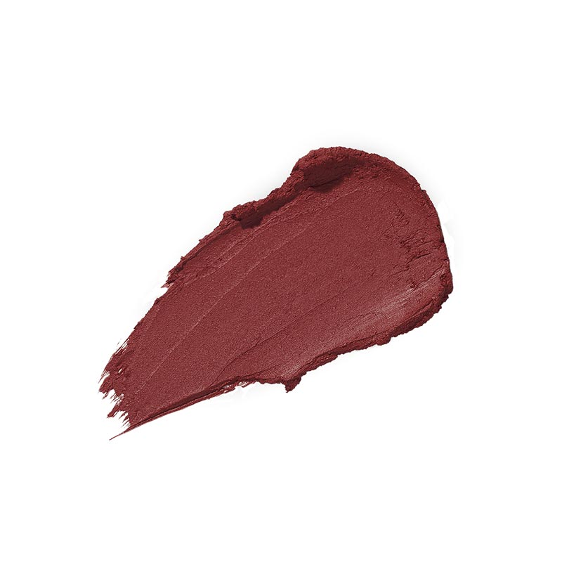 Bellamianta Speak Easy Nourishing Lipstick | Luxurious demi-matte finish | after dark swatch