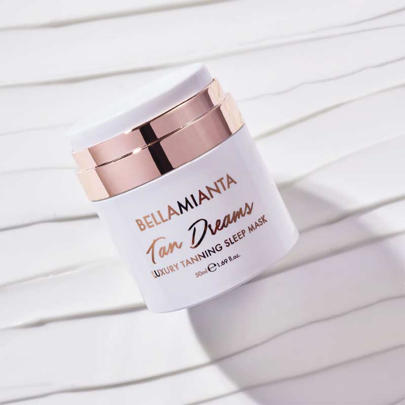 Bellamianta | Tan Dreams Luxury Tanning Sleep Mask | hydrating self tan | face tan