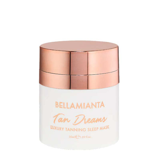 Bellamianta | Tan Dreams Luxury Tanning Sleep Mask | Face tan | Tanning moisturiser | tan for the face