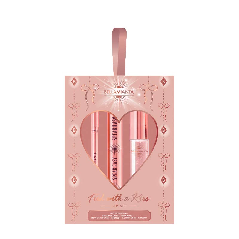 Bellamianta Tied with a Kiss Speak Easy Lip Kit Gift Set Bella Muse