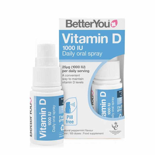 Better You D1000 Oral Spray, Vitamin D3 supplement, vitamin sprays