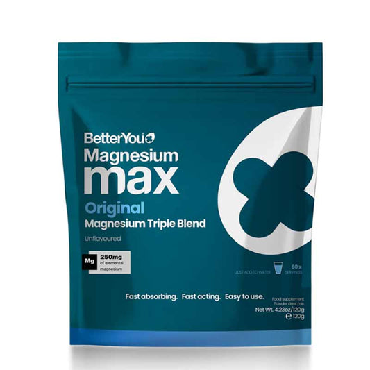 Better You Magnesium Max Original 250mg, magnesium supplement, natural sleep aids, magnesium powder