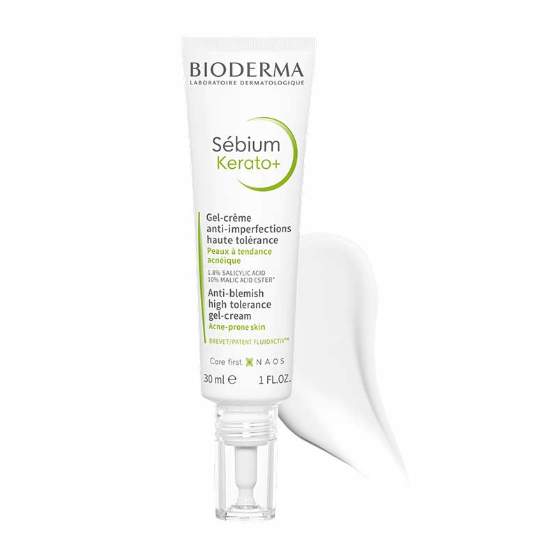 Bioderma Sebium Kerato+ Anti-Blemish High Tolerance Gel-Cream