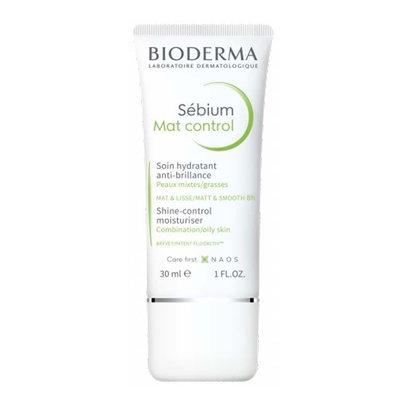 Bioderma Sébium Mat Control Shine-Control Moisturiser | Skincare | Bioderma | Oily skin | Combination skin | minimise pores | pore control moisturiser | skincare from bioderma
