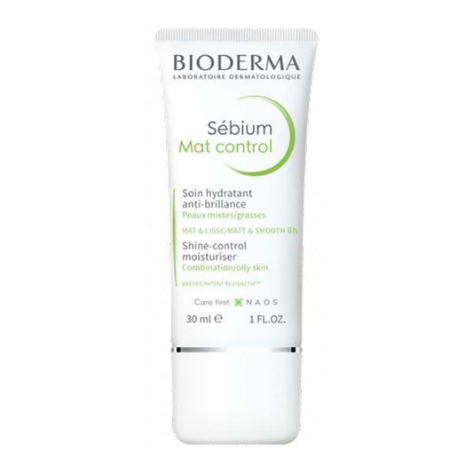 Bioderma Sébium Mat Control Shine-Control Moisturiser | Skincare | Bioderma | Oily skin | Combination skin | minimise pores | pore control moisturiser | skincare from bioderma