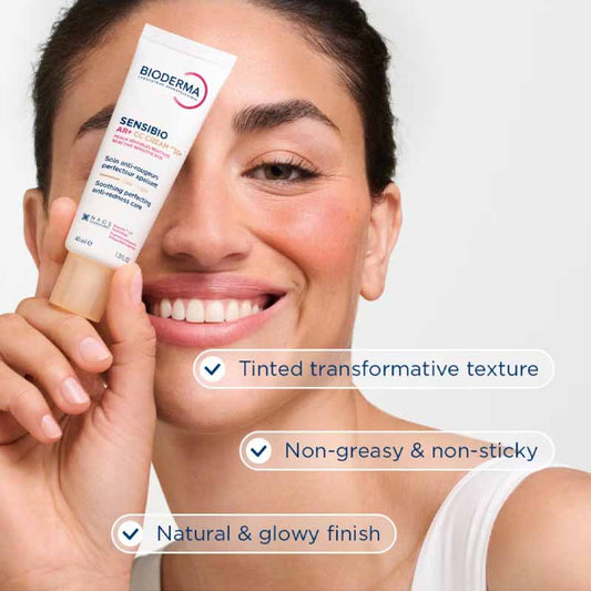 Bioderma Sensibio AR+ CC Cream SPF 50 Key Benefits